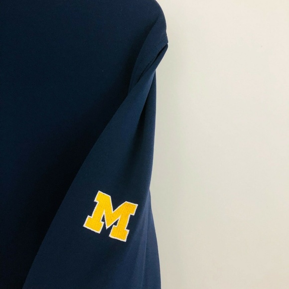 F&G Tech Michigan Wolverines 1/4 Zip Pullover - Picture 3 of 5